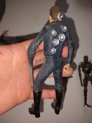 MOVIE MANIACS Vintage T2 T-800 T-1000 Action Figure Modern Black Endoskeleton