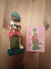 POP MART x Peach Riot Rush Hour series figure – camp counselor Frankie (no box)