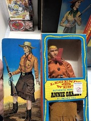 VTG Deadwood Dick Legends Of The West 1973 Excel Toy Corp 9.5″ Wyatt Earp Annie