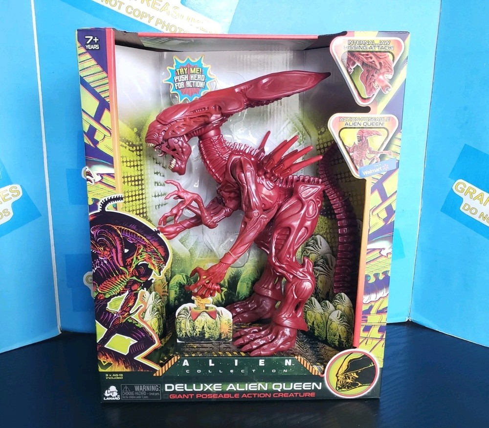 *NEW* 2021 LANARD ALIEN COLLECTION DELUXE ALIEN QUEEN Poseable Light Sound MIB
