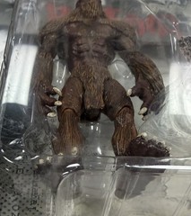 Mezco Cryptozoology Bigfoot 4″ Figure/Toy & Foot Print 2003