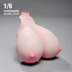1/6 Replacement Breast Cover Female E-H Big Huge Model For12”PH TBL Figure Body