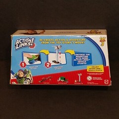 2009 Toy Story 3 Action Links Spaceship Vehicle Stunt w/ Buzz Lightyear Figure