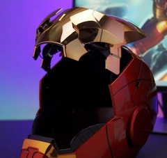 1:1 Iron Man MK5 Jarvis Deformable Voice Control Wearable Helmet Electroplated