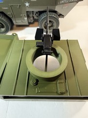 GI JOE APC top Replacement Cab W/ Flatbed & Manned Turret 3D Printed
