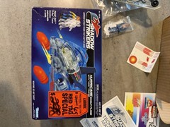 Vintage Shadow Strikers Hurricane Scout Plane X-Ray Tracer Kenner 1990 complete