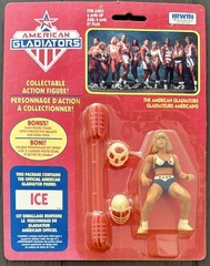 Vintage Irwin 1991 American Gladiators Series 2, Ice Action Figure NIP, Rare