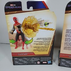 NIB 2 Hasbro 6″ Black/Gold + Red/Gold/Gray Spider-Man No Way Home Action Figures