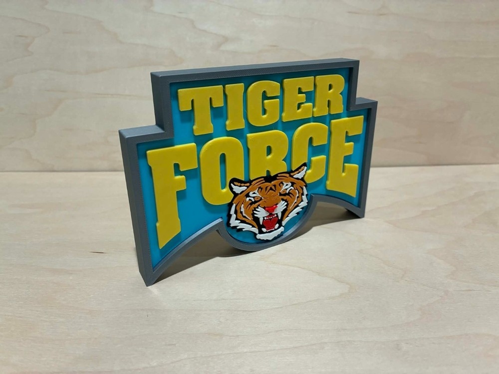 Tiger Force GI Joe Display Sign