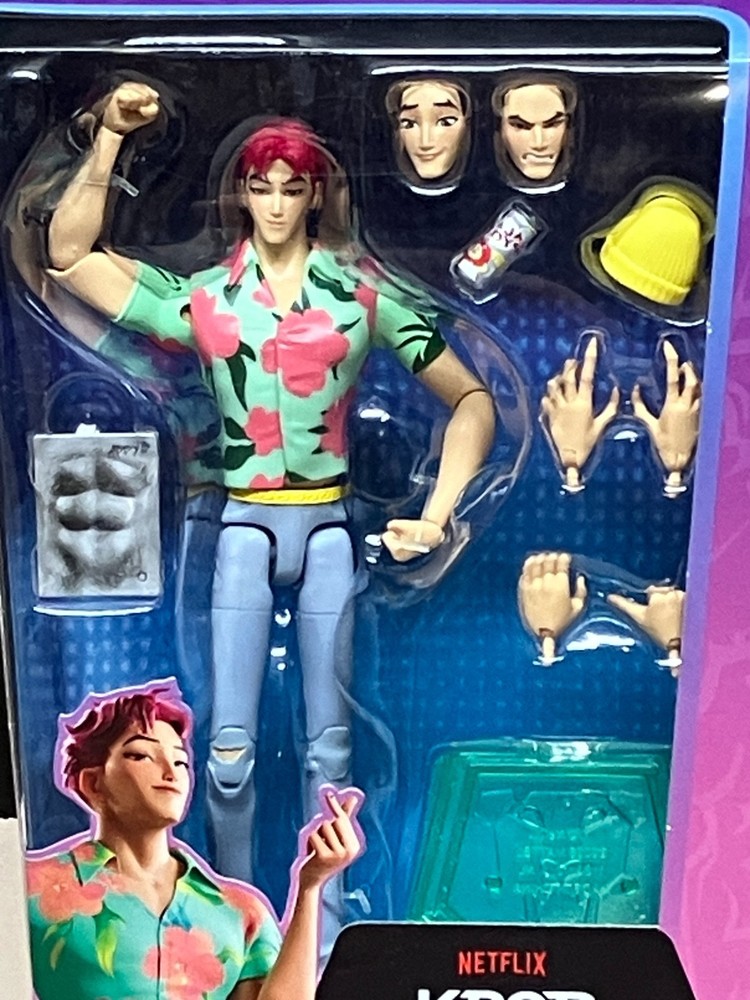 Mattel KPop Demon Hunters Saja Boys Abby 1:12 Action Figure IN HAND