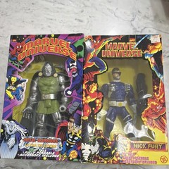Marvel Set of 2 Figurine 1998 Toy Biz(dr Doom And Nick Fury