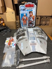 Star Wars black series snowspeeder dak ralter Luke Skywalker no packaging