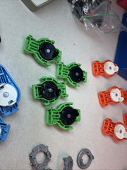 Lot of 20 Beyblade Tops Hasbro Collection Plus Rip Cords And Launchers
