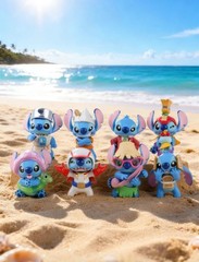 💡 TOPTOY x Disney Stitch in Cute Outfits Series Figure One Random Blind Box