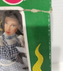 Vintage 1974 Lot of 5 MEGO The Wizard of Oz Action Figures Boxes Lion Witch Tin
