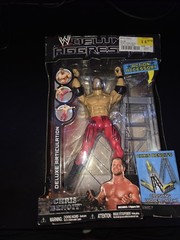 Chris Benoit WWE Figure, Ring Giant And Magazine. Sealed Ruthless Aggression