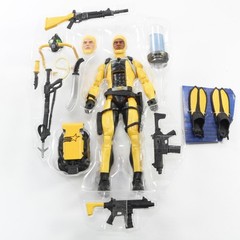 G.I. Joe Classified JOE YELLOW DIVERS 6″ Action figure Lot of 2 Complete #169
