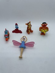 Lot #2: 19 Toddler Kid Character Toys Happy Meal Etc USED Read Description Gift