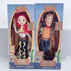 Toy Story 4 Talking Woody Jessie Action Figure Sing Soft Cute Anime Figure
