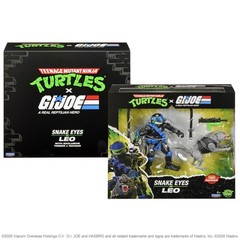 SDCC 2026 TMNT × G.I. Joe Snake Eyes × Leonardo Figure Set UCC Presale