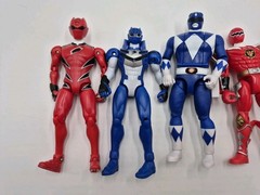 vintage power rangers figures lot