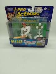 Starting Lineup Pro Action Baseball Mark McGwire Deluxe Toy Figure Box Vintage