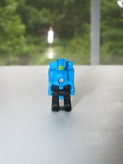 Quig with Helmet/Seat, original G1 Transformers (Headmaster Siren’s head 1988)