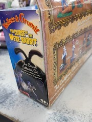 Wallace & Gromit Curse Of Were Rabbit Carrot Collector Figure Set 2005 w/Box SEE