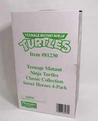 Teenage Mutant Ninja Turtles Item #81230 Sewer Heroes 4-Pack Classic Collection