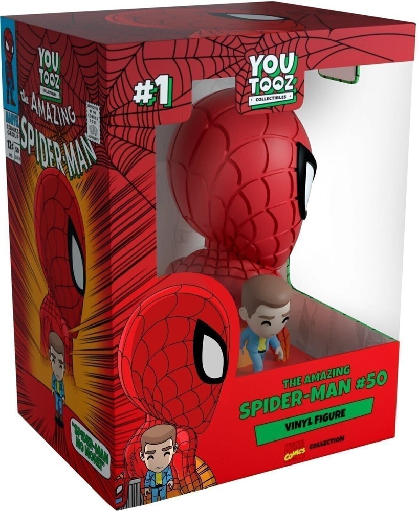 The Amazing Spider-Man #50 Youtooz Spider-Man Collectible Figure #1 with Box