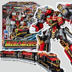 Metal Cardbot S BLASTRAIN Blast Train Red Transforming Robot 2025 K-Toy