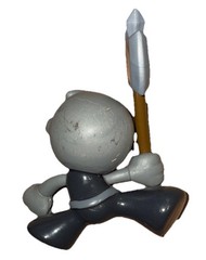 NINJA KIDZ SERIES 2 ULTRA RARE NINJA KID FIGURE Slight Play Wear