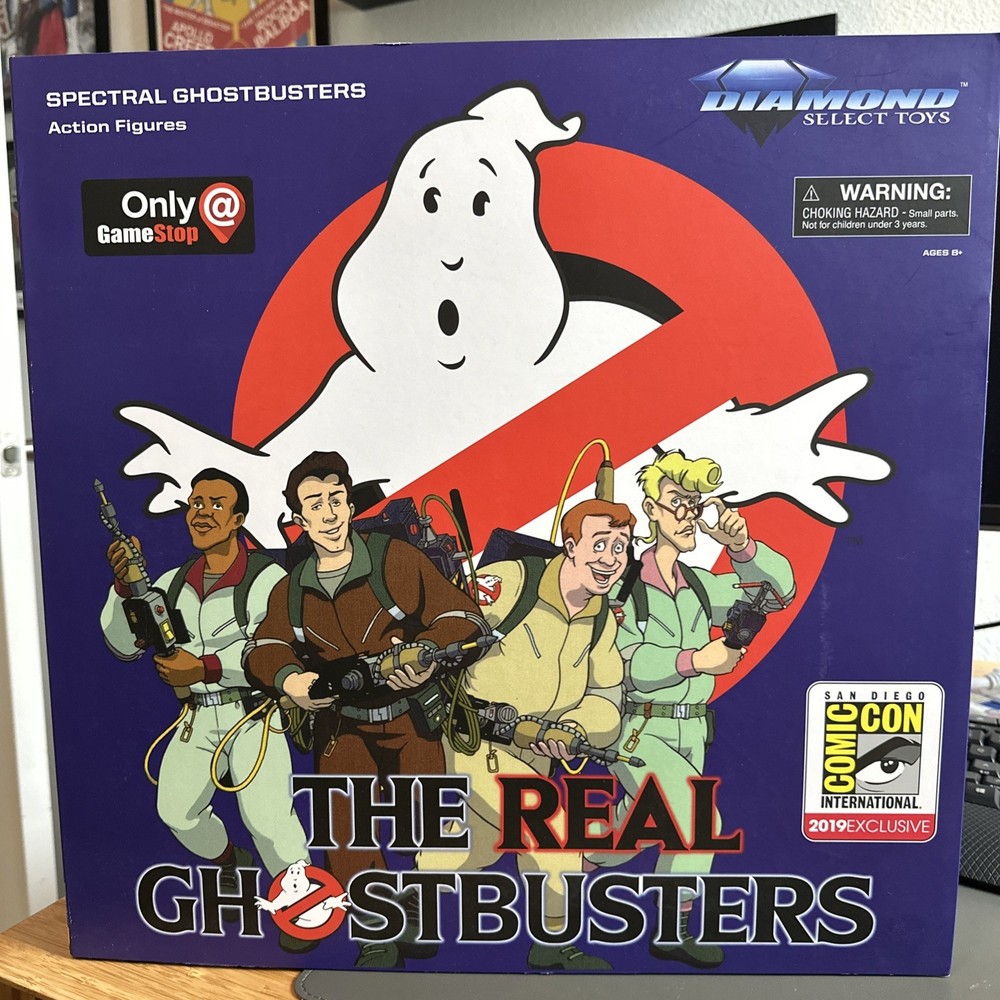 DIAMOND SELECT Ghostbusters Spectral Ghostbusters Figure Set SDCC 2019 Exclusive