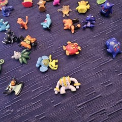 Small Figures, Lot of 30, Most About 1-Inch In Length, Mostly Pokémon, See Pics
