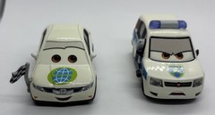 Disney Pixar Cars WGP Lot – Alex Carvill – Erik Lanely 1:55 Metal Diecast (e)