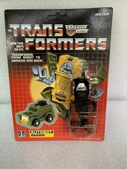 Transform G1 minibot autobot Brawn 6 color reissue mint MISB Free Shipping