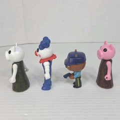 Roblox Piggy Figure Lot Clowny Piggy Willow 3.5″ Figures Officer Doggy Mini Fig