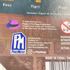 Roblox Piggy Action Figure TIGRY 3.5″ Series 1 With Scratch DLC Code – NEW