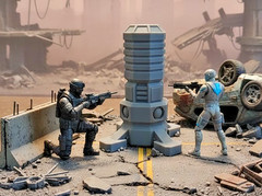 Sci-Fi Power Pylon Replica by Star Wars Model 1:18 or 1:12 Scale Accessory