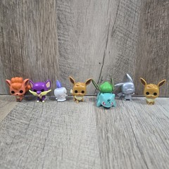 Lot of 7 Pokemon Funko Pop Mini Figures – See photos for characters