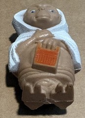 ET Extra Terrestrial With Blanket Speak & Spell Vintage 1982 Figure LJN Toys 2”