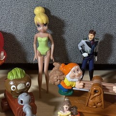 Large Lot Of Disney Vinyl Plastic And PVC Figures – Cake Toppers 27 Pcs P671