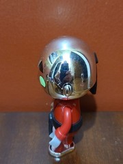 Ryan’s World Toy Ninja Robot Action Figure Silver Chrome Bonkers Toy 3”