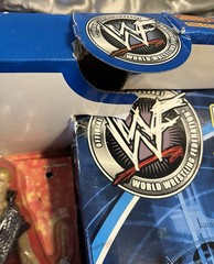 Rare WWF/WWE Jakks Superstars Signature Series Collection (6 Pc) Set + Accessory