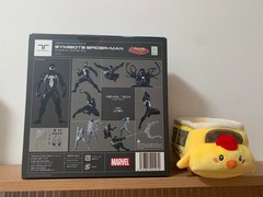 Kaiyodo Revoltech Amazing Yamaguchi Symbiote Spider-Man Black Ver. New In Stock