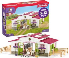 Complete 97-Piece Equestrian Playset with Barn, Horses & Accessories – Ages 5+