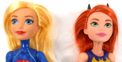 DC Comics Hero 2 Action Figures Supergirl & Batgirl 2015 Indonesia
