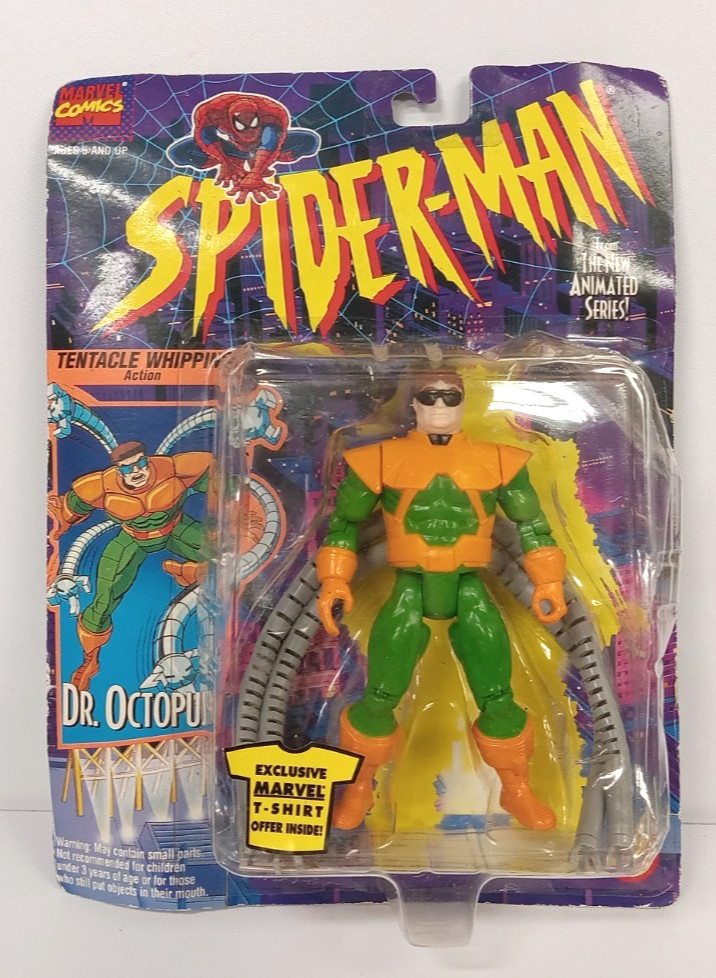 Marvel Spider-man New Animated Dr. Octopus Tentacle Whipping Action Figure NEW!