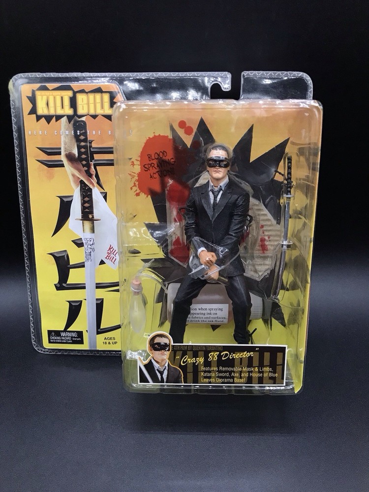 Quentin Tarantino Kill Bill Crazy 88 Director Figure SDCC 2004 Neca