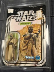 1978 Star Wars Kenner Vintage Sand People 20 Back Tusken Raider + Acrylic Case